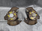 1990-1993 Mazda Miata Mx-5 OEM Front Spindle Hub Knuckle Pair Left & Right 89NA9701 90-93 Mazda Miata OEM used part