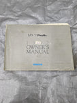1992 MAZDA Miata CAR OWNERS MANUAL BOOKS GUIDE 91NASU