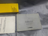 2000 Mazda Miata MX-5 NB Owner’s Manual OEM Guidebook Set 00NB6198