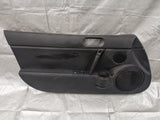 06-08 Mazda MX-5 Left Driver Door Card Panel Black 6 Speaker  NE59-68-45YL-02 #2