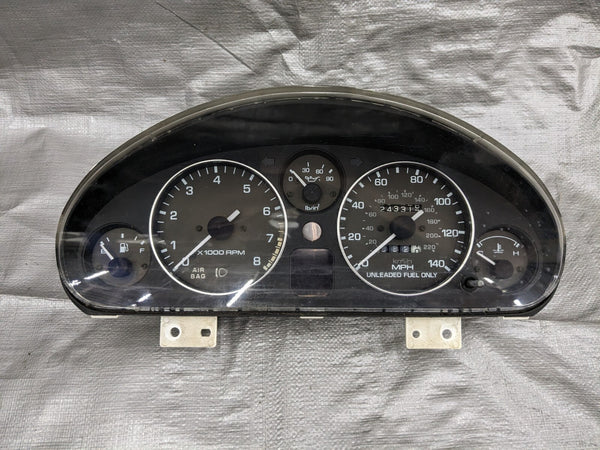 1990-1993 Mazda Miata Mx-5 OEM Dash Instrument Cluster Speedometer 243k Miles 90-93 — Mazda Miata MX-5 OEM part product photo