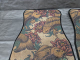 1990-2005 Mazda Miata Spinnywoosh Tan Floor Mats Carpet Used 90-05