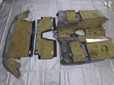 1999-2005 Mazda Miata Mx-5 OEM Black Carpet Set 3 piece Main Parcel Vert 99-05