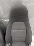 1999-2000 Mazda Miata Mx-5 OEM Black Cloth Seats Pair 99NB5560 99-00