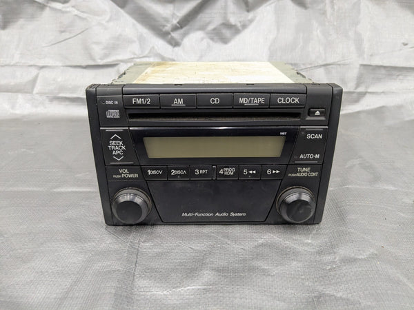 2001-2003 Mazda Miata OEM NB2 Non Bose Double Din Radio Unit CD Player 01-03 — Mazda Miata MX-5 OEM part product photo