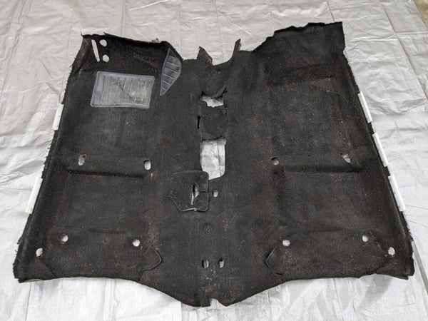1990-1993 MAZDA MX-5 MIATA OEM CARPET SET Main BLACK 89NAUC 90-93