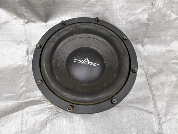 USED SKAR AUDIO SDR-8 D4 8" 700 WATT MAX POWER DUAL 4 OHM CAR SUBWOOFER