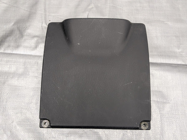 1999–2005 Mazda Miata MX-5 OEM Dash Column Cover Black Plastic Kick NC10-55-231A — Mazda Miata MX-5 OEM part product photo