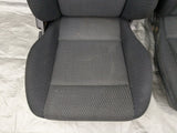 1999-2000 Mazda Miata Mx-5 OEM Black Cloth Seats Pair 98NB1174 99-00