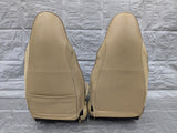 2001-2005 Mazda Miata Mx-5 OEM Tan Vinyl Seats Pair  01-05 00NB7436