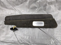 90-97 Mazda Miata 2 Piece Left Right Sun Visors Pair Black 91NAUC 1990-1997