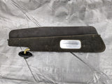 90-97 Mazda Miata 2 Piece Left Right Sun Visors Pair Black 91NAUC 1990-1997