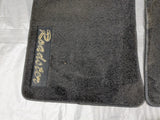 1999-2005 Mazda Miata NB OEM Black Floor Mats Carpet Used 99-05 01NB6119