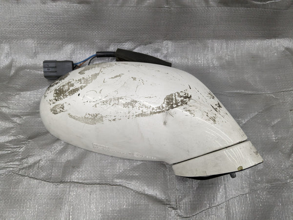99-05 MAZDA MX-5 MIATA OEM DOOR MIRROR WHITE RH PASSENGER 00NBPT 1999-2005