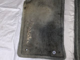 1999-2005 Mazda Miata NB OEM Black Floor Mats Carpet Used 04NB4374 99-05
