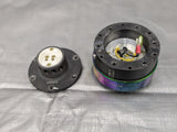 Used NRG Quick Release Black and Rainbow Used 2.0 — Mazda Miata MX-5 OEM part product photo