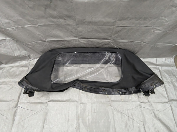1990-2005 MAZDA MX5 MIATA Convertible Roof Soft Top Plastic Window 98NB18G 90-05 — Mazda Miata MX-5 OEM part product photo