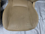 2001-2005 Mazda Miata Mx-5 OEM Tan Vinyl Seats Pair 01-05 01NB4157