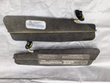 1990-1997 Mazda Miata Mx-5 OEM 2 Piece Left & Right Sun Visors Pair Black 90NA3L 90-97 — Mazda Miata OEM used part product photo