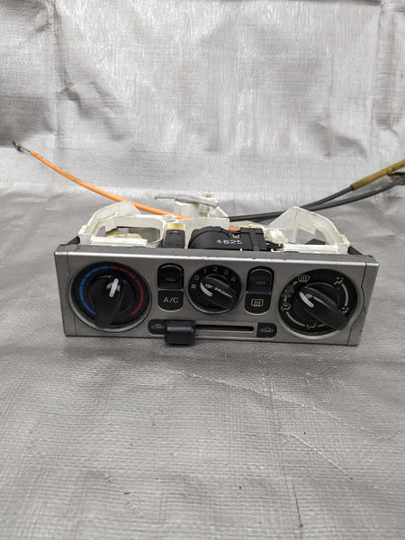 1999-2005 Mazda Miata MX5 MX-5 OEM NB HVAC AC Control Panel Silver Climate 99-05