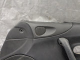 1999–2000 Mazda MX-5 Miata Passenger Side Door Panel OEM Black RH 99-00 00NB18J
