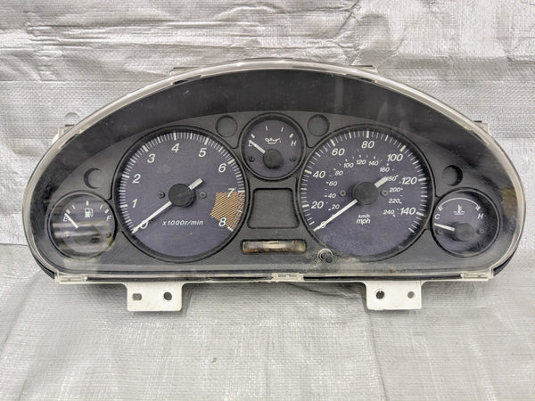 99-00 MAZDA MIATA MX-5 DASH INSTRUMENT GAUGE CLUSTER SPEEDOMETER 233K 1999-2000