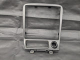 1999-2005 Mazda Miata Oem Silver AC Radio Dashboard Trim Bezel NB 99-05 04NB4374