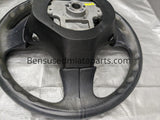 99-05 MAZDA MIATA BLACK LEATHER STEERING WHEEL 01NB22A