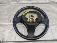 99-05 MAZDA MIATA BLUE LEATHER STEERING WHEEL 99NB20P