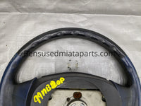 99-05 MAZDA MIATA BLUE LEATHER STEERING WHEEL 99NB20P