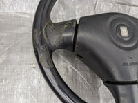 1999-2005 Mazda Miata Mx-5 OEM Black Leather Steering Wheel 99NB22V 99-05