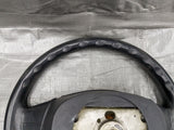 1999-2005 Mazda Miata Mx-5 OEM Black Leather Steering Wheel 99NB22V 99-05