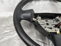 1999-2005 Mazda Miata Mx-5 OEM Black Leather Steering Wheel 00NBPT 99-05