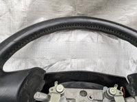 1999-2005 Mazda Miata Mx-5 OEM Black Leather Steering Wheel 00NBPT 99-05