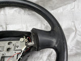 1999-2005 Mazda Miata Mx-5 OEM Black Leather Steering Wheel 00NBPT 99-05