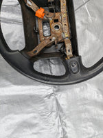 1990-1997 Mazda Miata Mx-5 OEM Black Leather Steering Wheel 91NASU 90-97