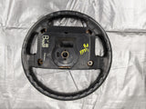1990-1997 Mazda Miata Mx-5 OEM Black Leather Steering Wheel 91NASU 90-97