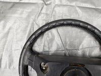1990-1997 Mazda Miata Mx-5 OEM Black Leather Steering Wheel 91NASU 90-97