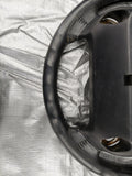 1990-1997 Mazda Miata Mx-5 OEM Black Leather Steering Wheel 91NASU 90-97