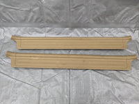99-05 Mazda MX-5 Miata OEM Tan Door Sill Scuff Plate  Pair