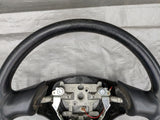 1999-2005 Mazda Miata Mx-5 OEM Black Leather Steering Wheel 98NB1174 99-05