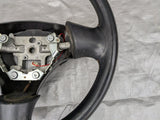 1999-2005 Mazda Miata Mx-5 OEM Black Leather Steering Wheel 98NB1174 99-05