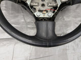 1999-2005 Mazda Miata Mx-5 OEM Black Leather Steering Wheel 98NB1174 99-05