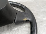 1999-2005 Mazda Miata Mx-5 OEM Black Leather Steering Wheel 98NB1174 99-05