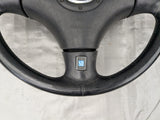 1999-2005 Mazda Miata Mx-5 OEM Black Leather Steering Wheel 00NB7436 99-05