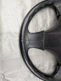 1999-2005 Mazda Miata Mx-5 OEM Black Leather Steering Wheel 00NB7436 99-05