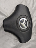 1999-2005 Mazda Miata Mx-5 OEM Black Leather Steering Wheel 00NB7436 99-05