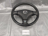 1999-2005 Mazda Miata Mx-5 OEM Black Leather Steering Wheel 01NB4157 99-05