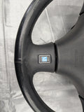 1999-2005 Mazda Miata Mx-5 OEM Black Leather Steering Wheel 01NB4157 99-05