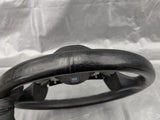 1999-2005 Mazda Miata Mx-5 OEM Black Leather Steering Wheel 01NB4157 99-05